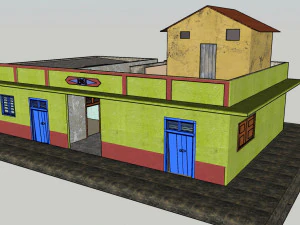 Rumah 3d untuk bermain game Model 3D