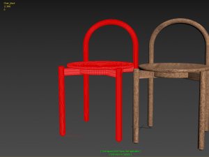 sbw halo chair 3D Модель