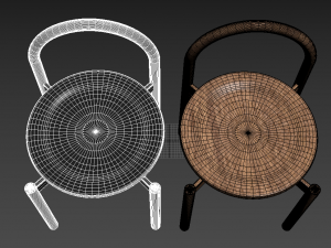 sbw halo chair 3D Модель