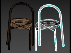 sbw halo chair 3D Модель