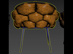 chair loft designe art 30458 30459 30460 model 3D Model