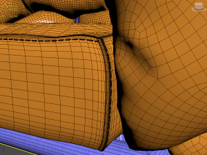 chair loft designe art 30458 30459 30460 model 3D Model