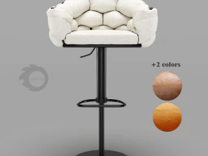 bar sandalyesi çatı katı tasarımı 30464 30465 30466 model 3D Model