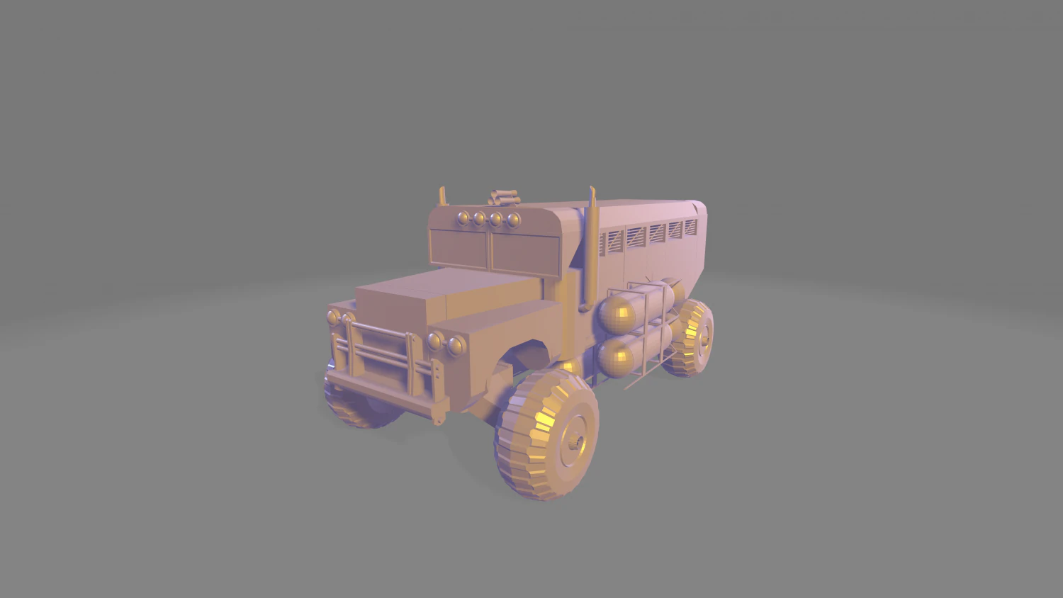 ônibus cruzado Modelo 3D .c4d .max .obj .3ds .fbx .stl .blend