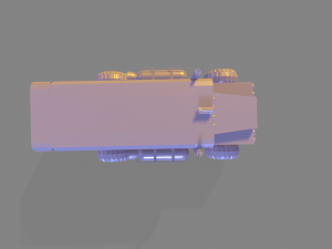 crossout bus 3D 모델