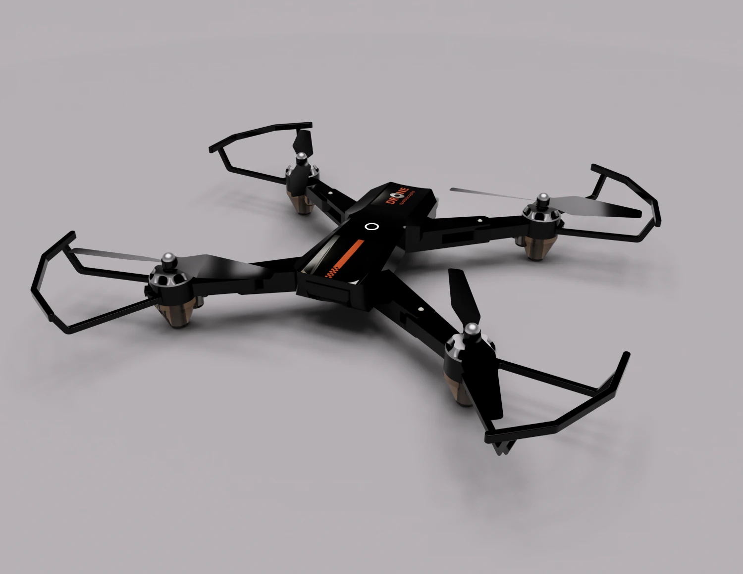 drone Modello 3D .c4d .max .obj .3ds .fbx .stl .blend 