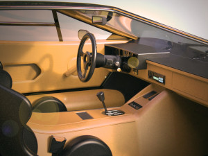 old sportcar 3D Modell