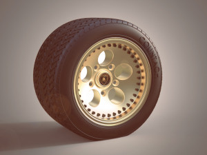 old sportcar 3D Modell