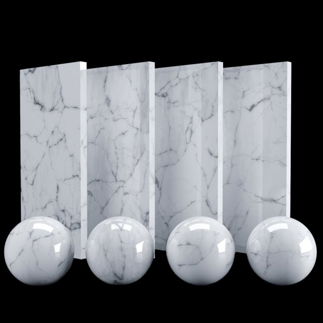 white carrara marble pbr vray corona 4k CG Textures .c4d .max .obj .3ds .fbx .stl .blend 
