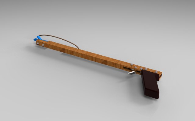 rubber band slingshot Modèle 3D .c4d .max .obj .3ds .fbx .stl .blend 