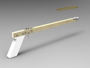 rubber band slingshot Modèle 3D