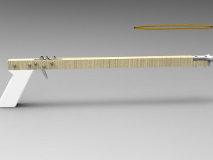 rubber band slingshot Modèle 3D