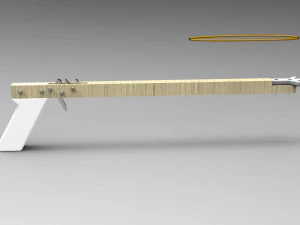 rubber band slingshot 3D Model