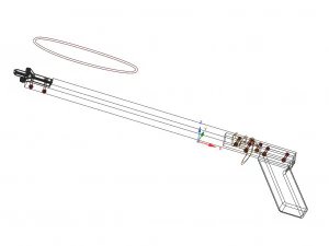 rubber band slingshot 3D Model