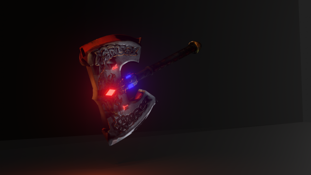 viking-axe 3D 模型 .c4d .max .obj .3ds .fbx .stl .blend 