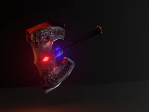 kapak viking Model 3D