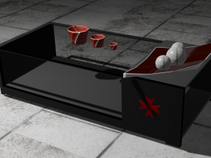 table and litle-table Model 3D