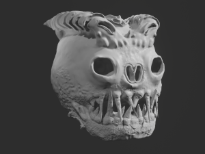 monster head 3D Модель