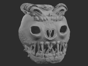 monster head Modelo 3D