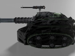 tanque Model 3D