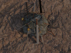 3d 10 swords asset pack 3D Model