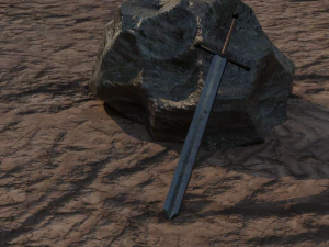 3d 10 swords asset pack 3D Model