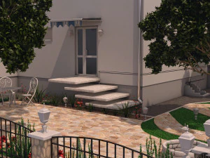 two-story house 3D Model