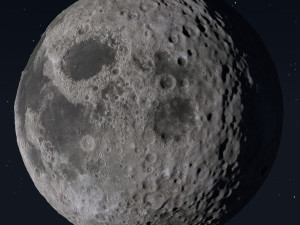 moon Modello 3D
