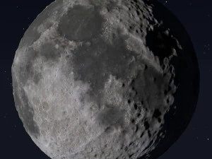 moon 3D Model