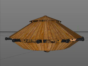 tank - leonardo da vinci 3D Model