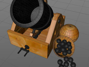 mortar - leonardo da vinci 3D Model