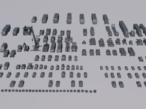 cars collection 3Dモデル