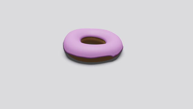 donuts 3Dモデル .c4d .max .obj .3ds .fbx .stl .blend 