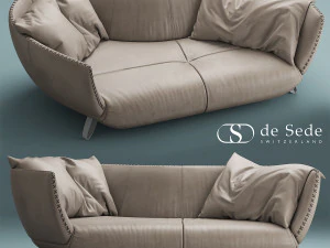 desede ds-102 소파 3D 모델
