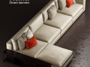 sofa ditre italia urban 3D Model