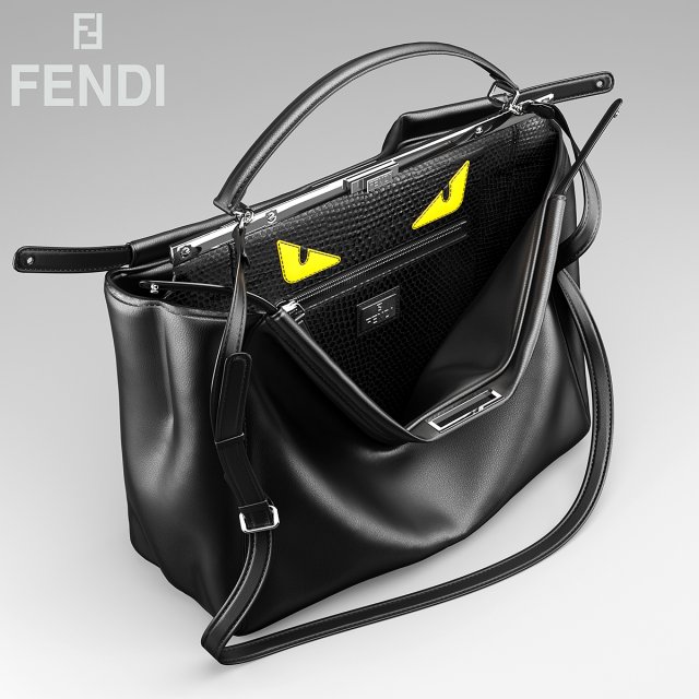 fendi bags peekaboo 3D in 3DExport