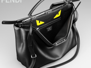 fendi bags peekaboo 3D 모델
