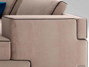 sofa sloane fendi casa 3D Model