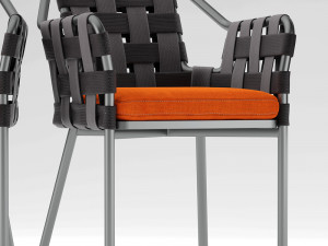 varaschin obi chair and natuzzi table Model 3D