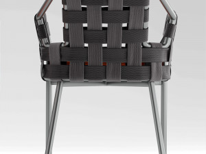 varaschin obi chair and natuzzi table Model 3D