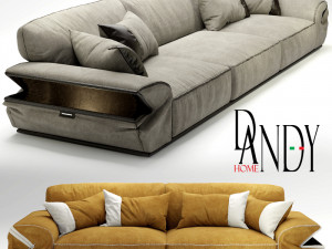 dandy sofa mod limousine 3D Model