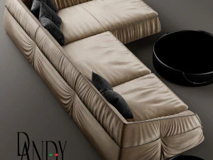 divan gamma arredamenti suite 3D Model