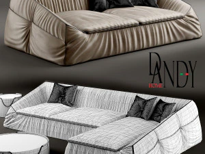 divan gamma arredamenti suite 3D Model