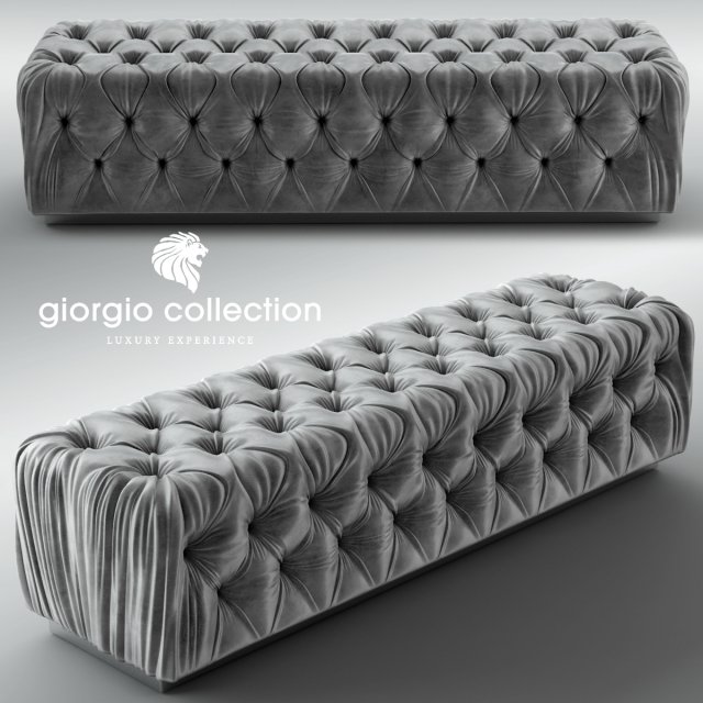 bench giorgio collection sunrise 3Dモデル .c4d .max .obj .3ds .fbx .stl .blend 