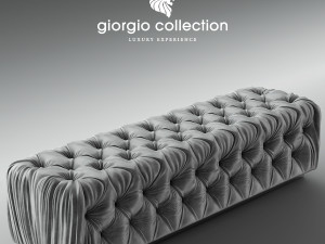 bench giorgio collection sunrise 3Dモデル