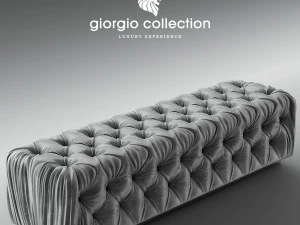 bench giorgio collection sunrise 3D Model
