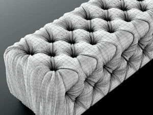 bench giorgio collection sunrise 3D Model