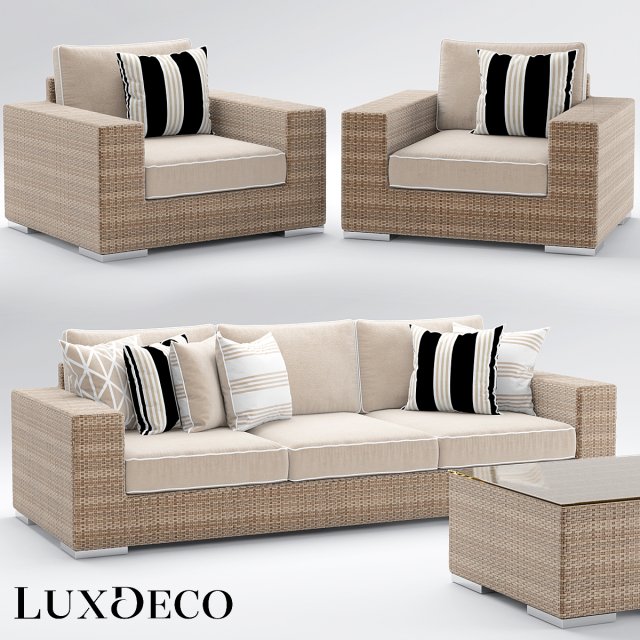 riviera outdoor collection 3Dモデル .c4d .max .obj .3ds .fbx .stl .blend 