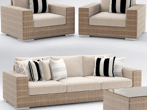 रिवेरा आउटडोर संग्रह 3D मॉडल