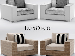 riviera outdoor collection 3Dモデル
